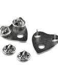 Silver Ouija Planchette · Collar Point Enamel Pin Set