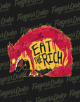 Eat The Rich · Front Print · Unisex T-Shirt