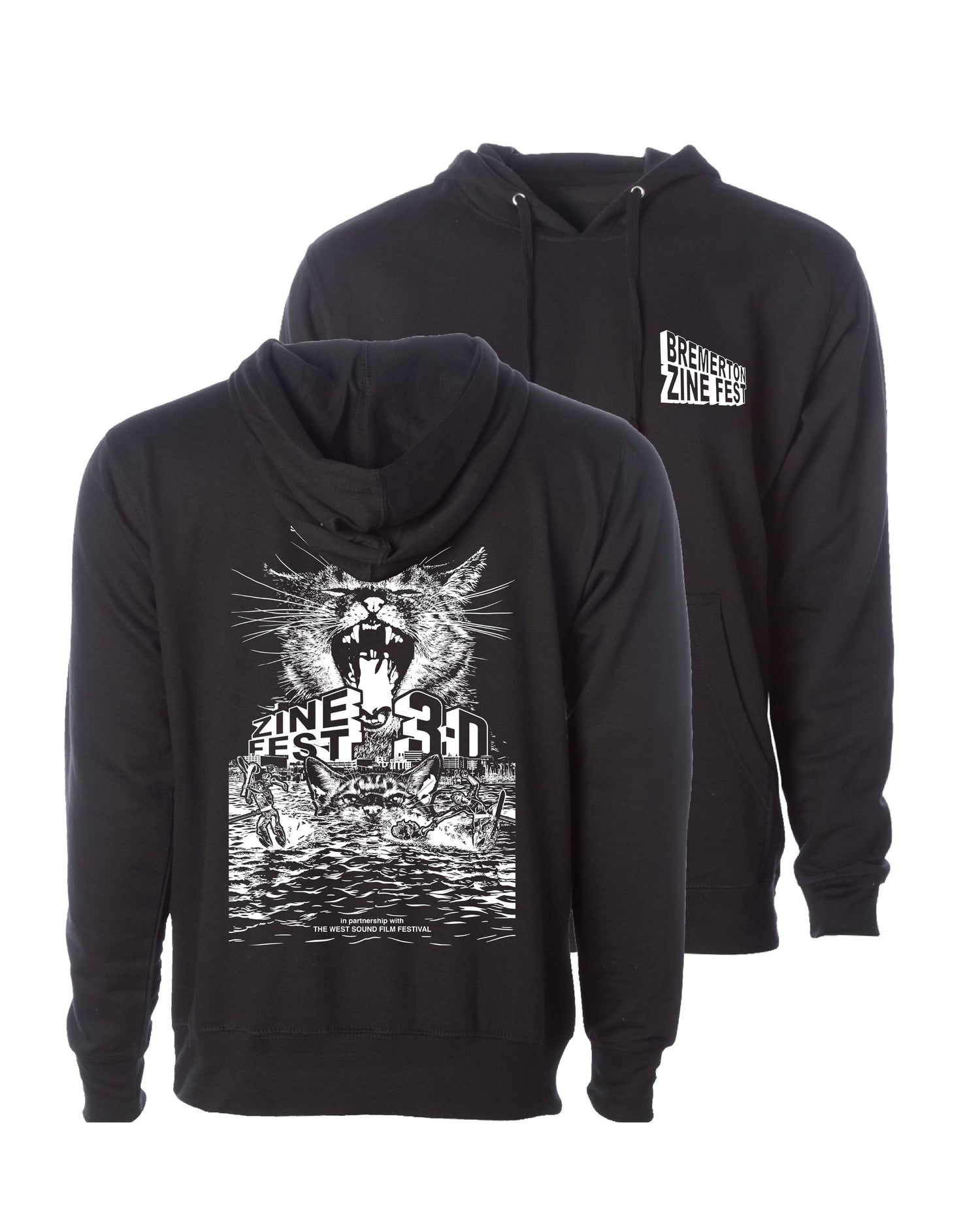 Bremerton Zine Fest · Pullover Hoodie