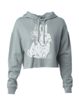 Gnome Wanderer · Cropped Hoodie