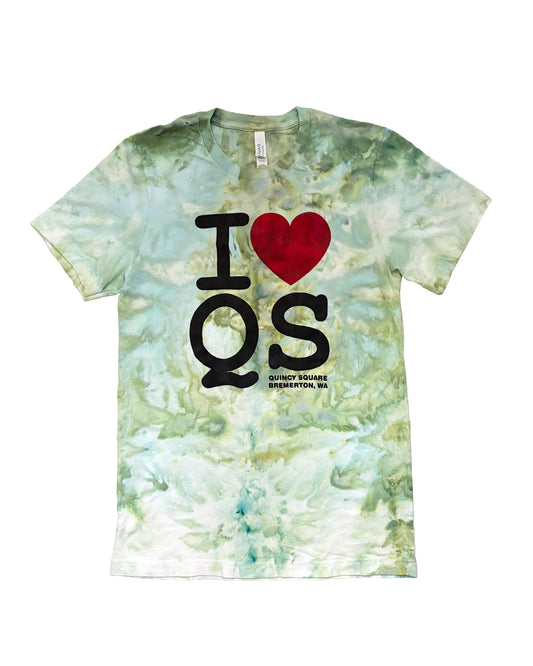 I Heart Quincy Square · Tie Dye T-Shirt