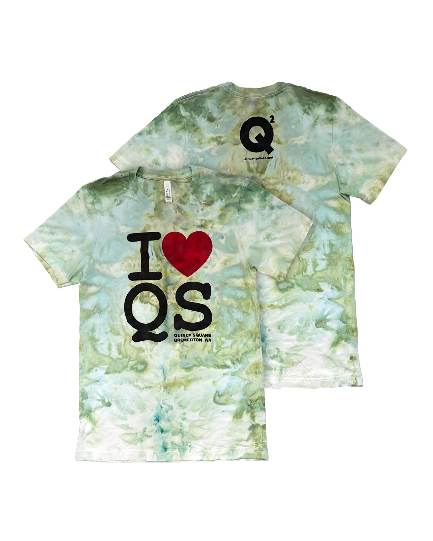 I Heart Quincy Square · Tie Dye T-Shirt