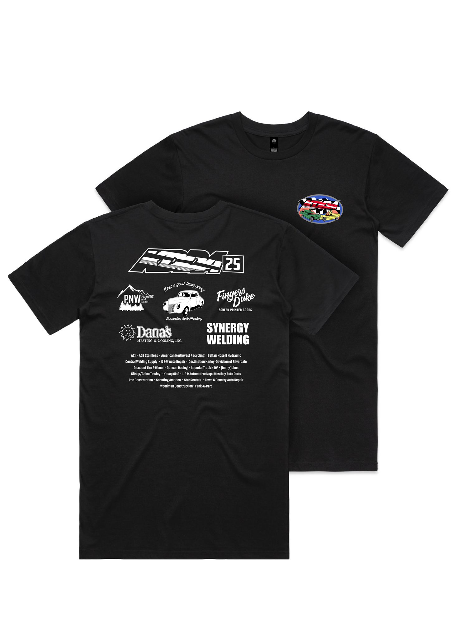 Kitsap Destruction Derby · 2025 Sponsor Tee