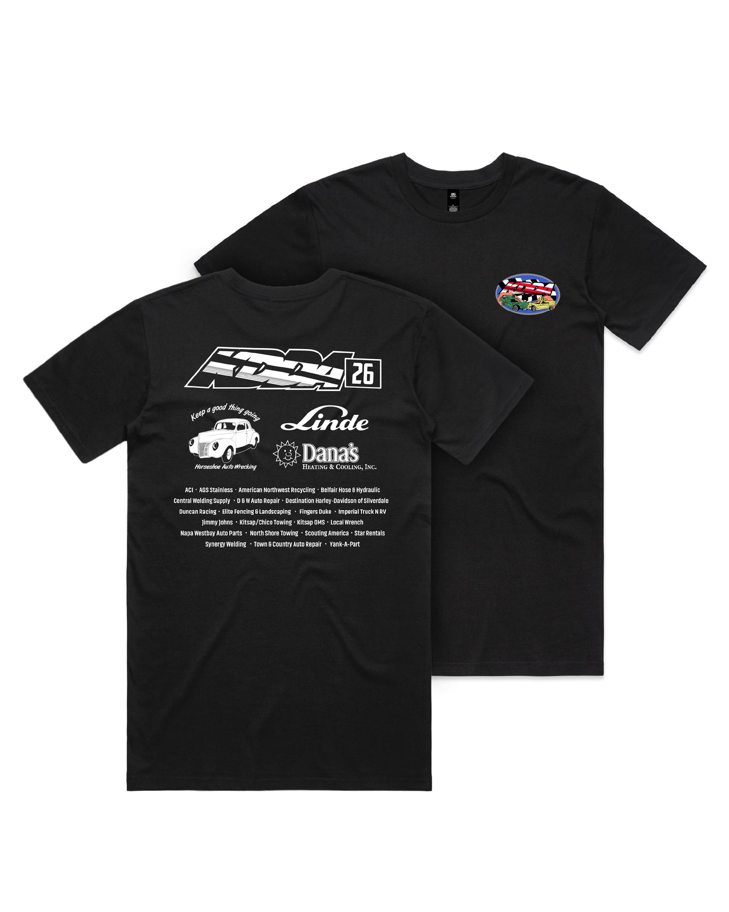 Kitsap Destruction Derby · 2026 Sponsor Tee