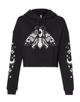 Witchy Moth · Cropped Hoodie