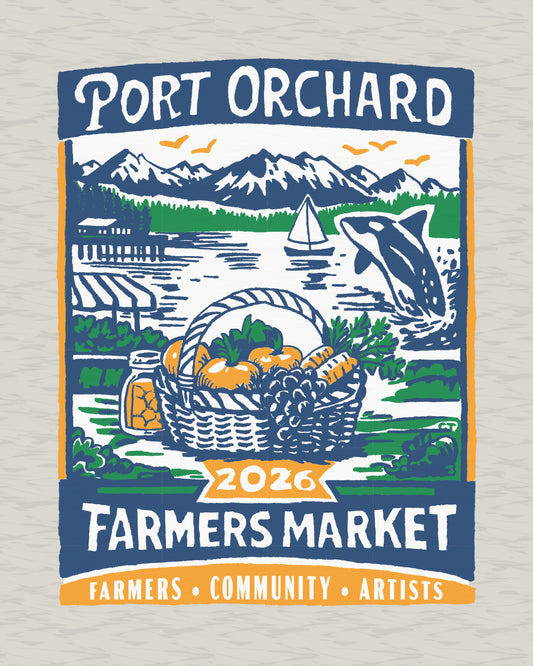 Port Orchard Farmers Market · 2026 Women's V-Neck