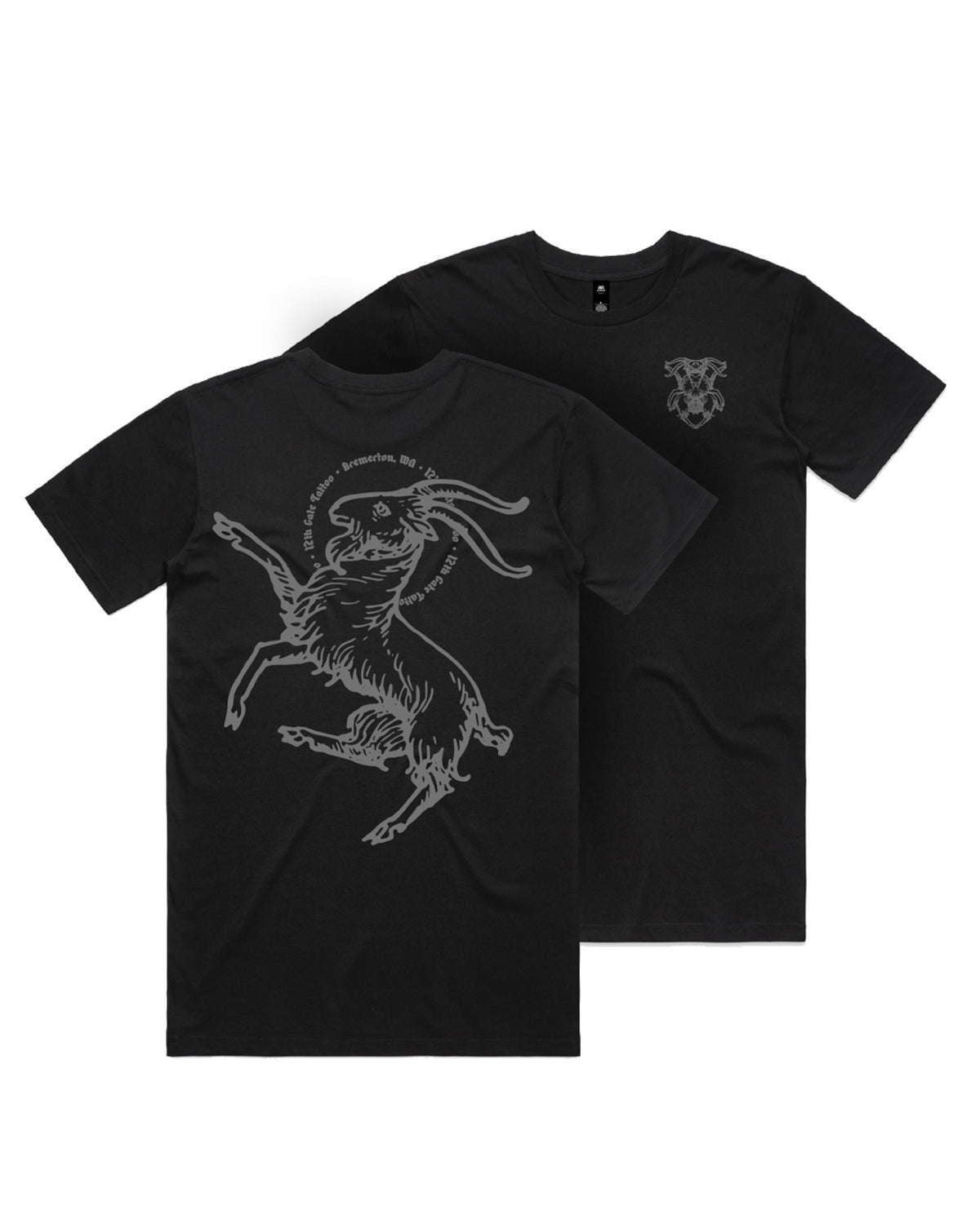 12th Gate Tattoo · Baphomet Tee