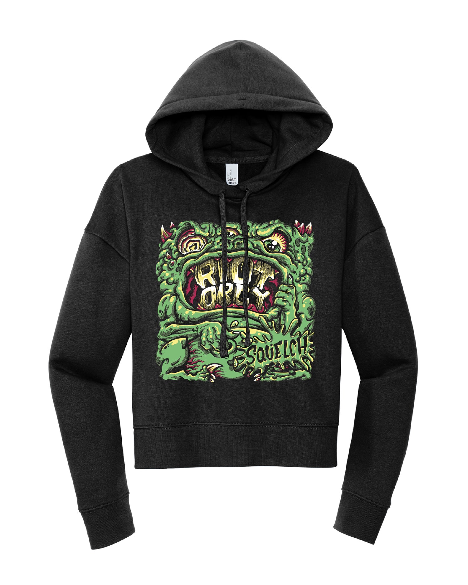 Riot Orgy · Squelch Crop Top Hoodie