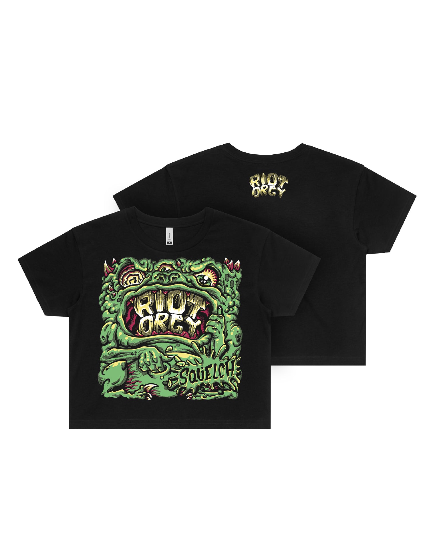 Riot Orgy · Squelch Crop Top