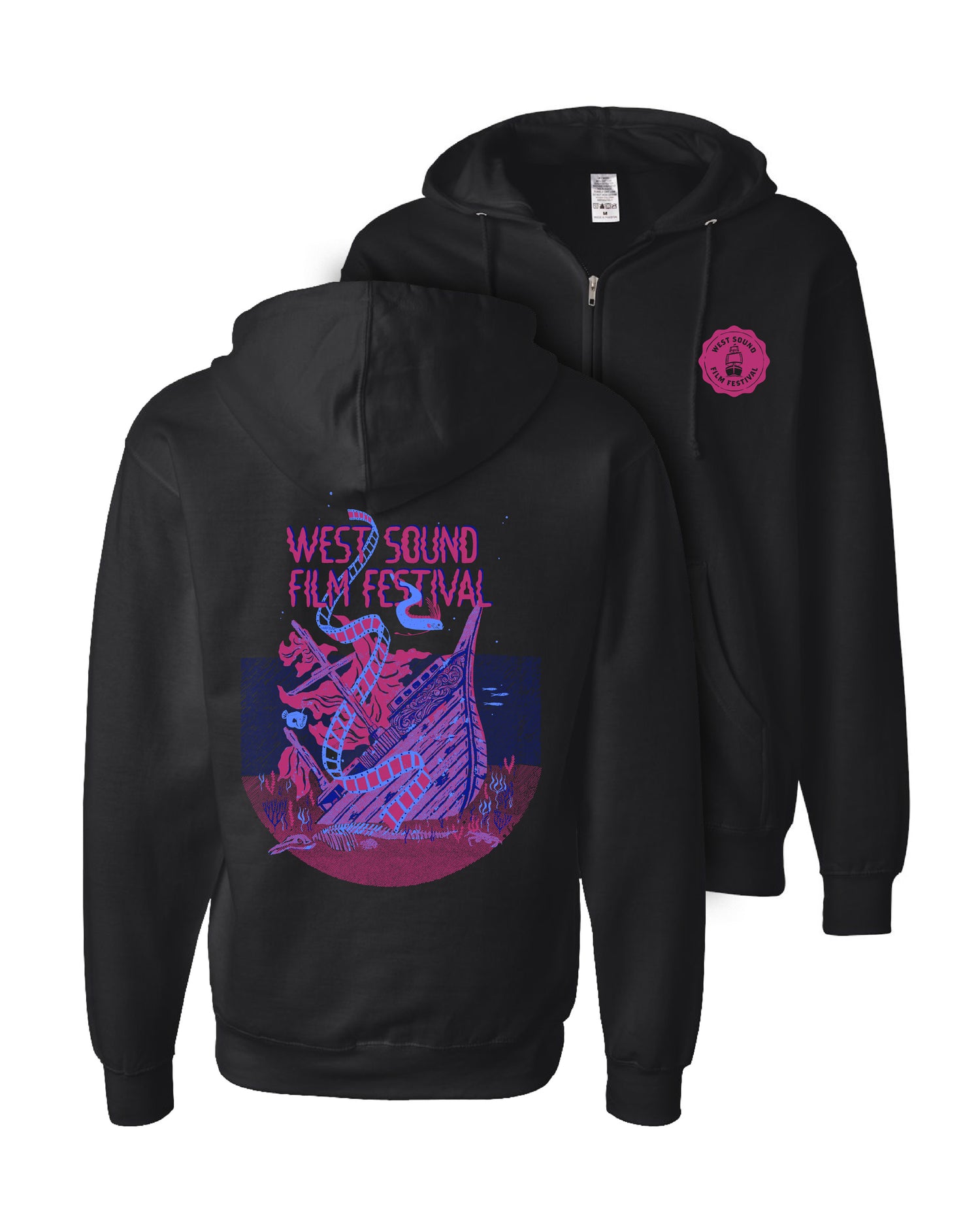 West Sound Film Fest · Zip-Up Hoodie