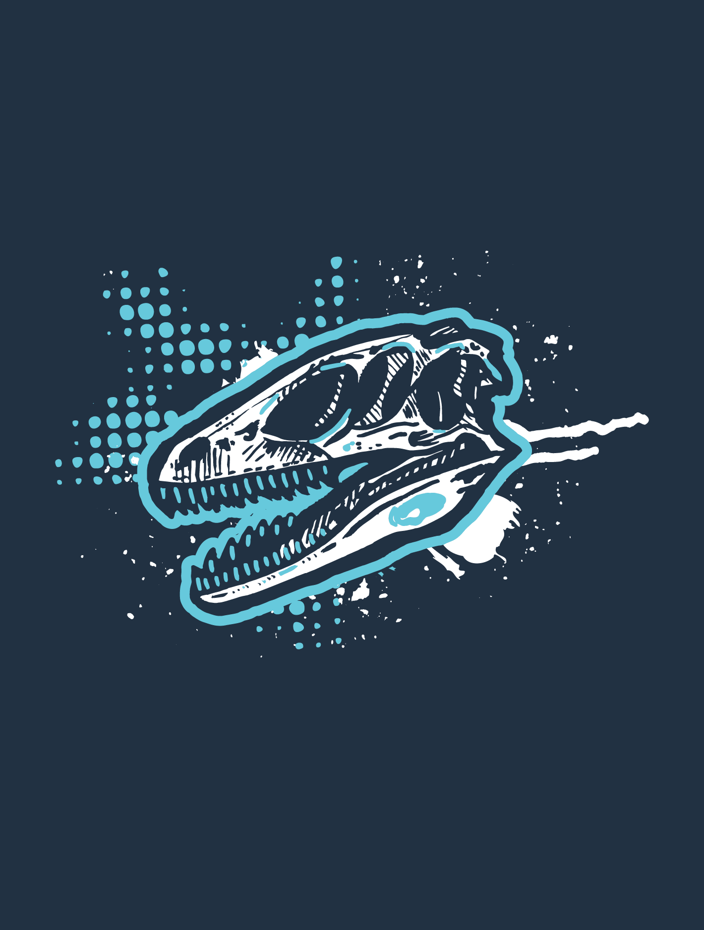 Velociraptor Skull · Shaped Face Mask