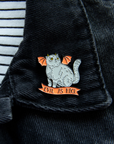 Evil As Heck · Enamel Pin