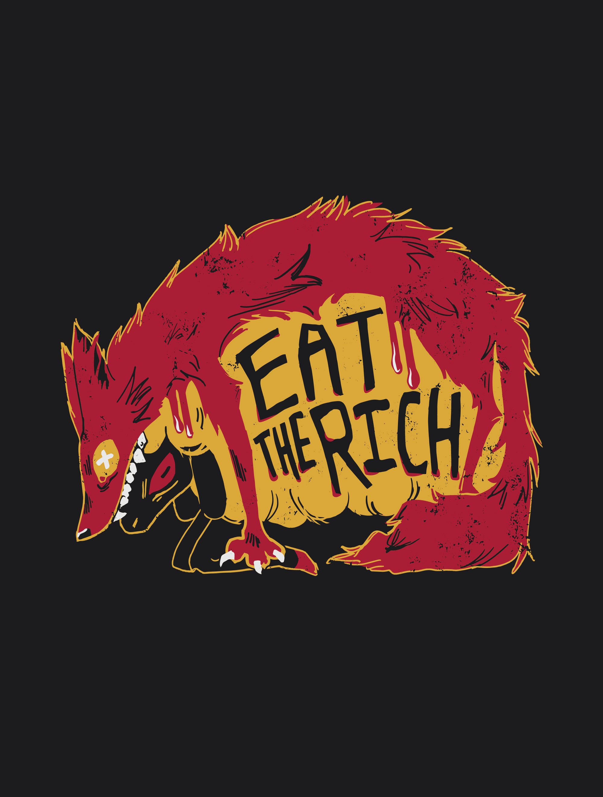 Eat The Rich · Zip Up Hoodie