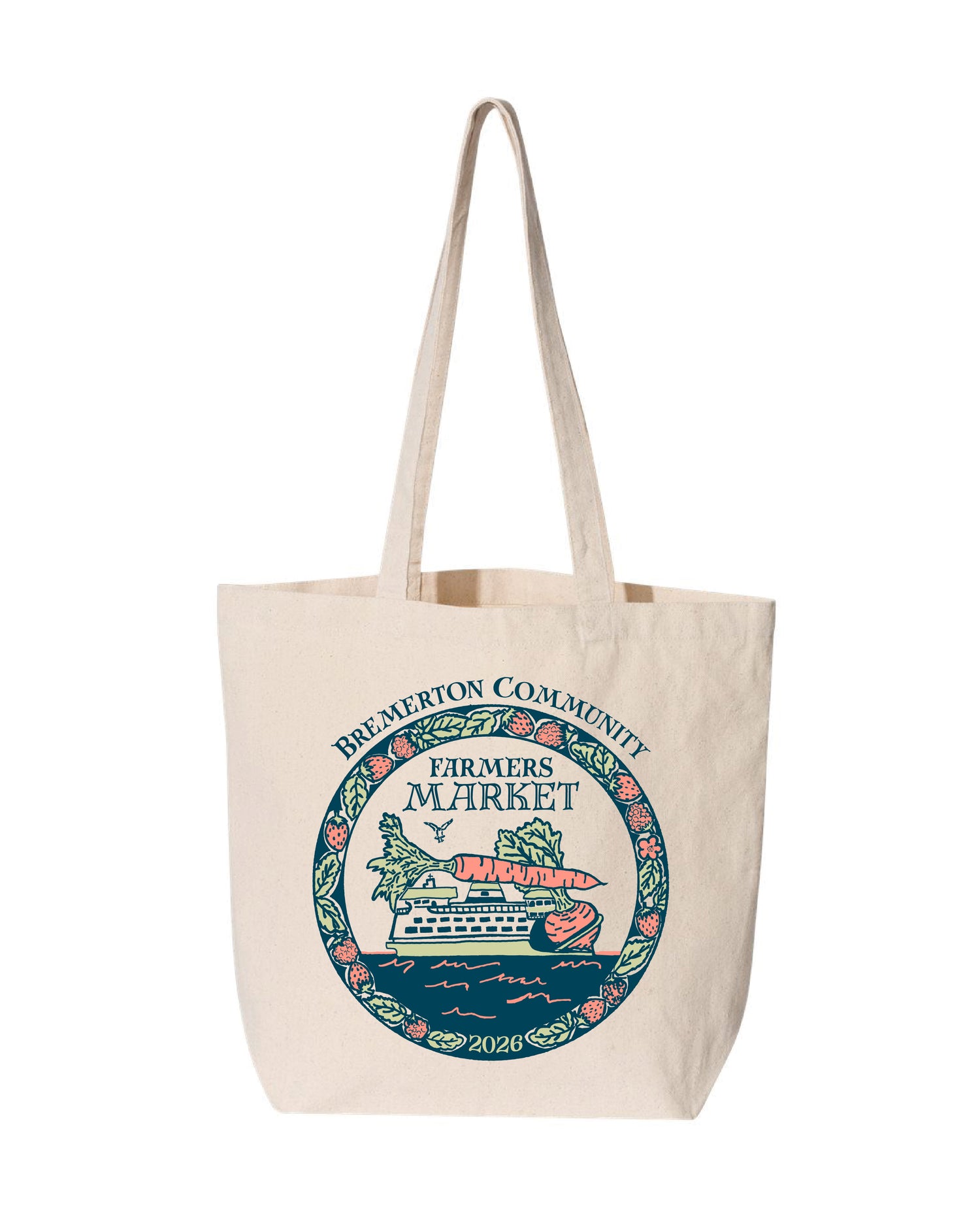 Bremerton Community Farmers Market · Canvas Tote