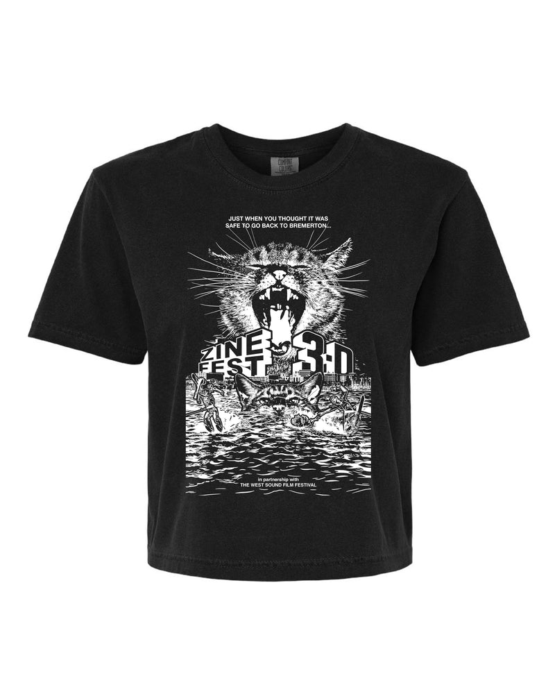 Bremerton Zine Fest · Cropped T-Shirt