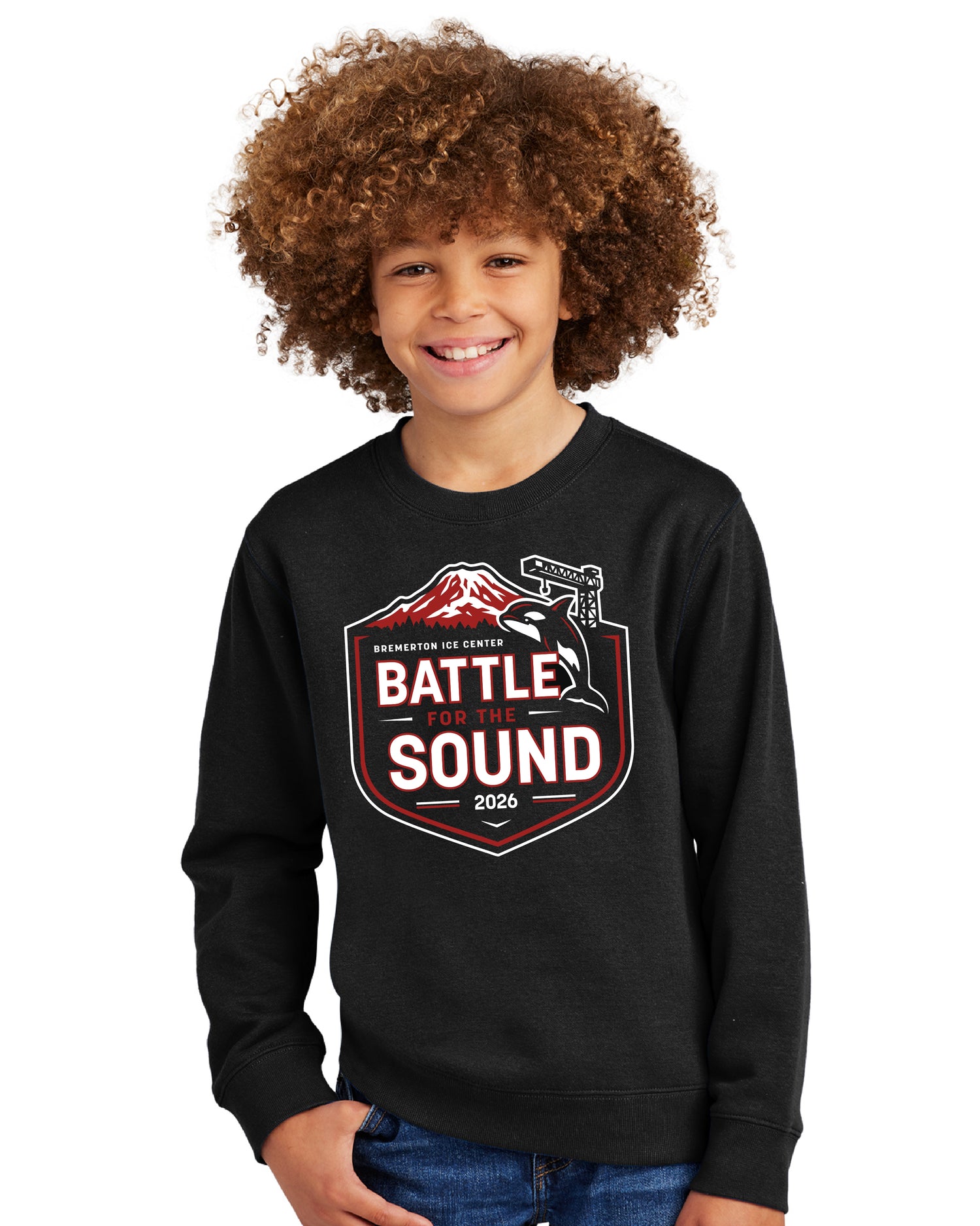 Battle For The Sound · Youth Crewneck Sweatshirt
