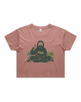 Bigfoot Flowers · Cropped T-Shirt