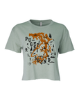 Puget Sound Map Variant · Cropped T-Shirt