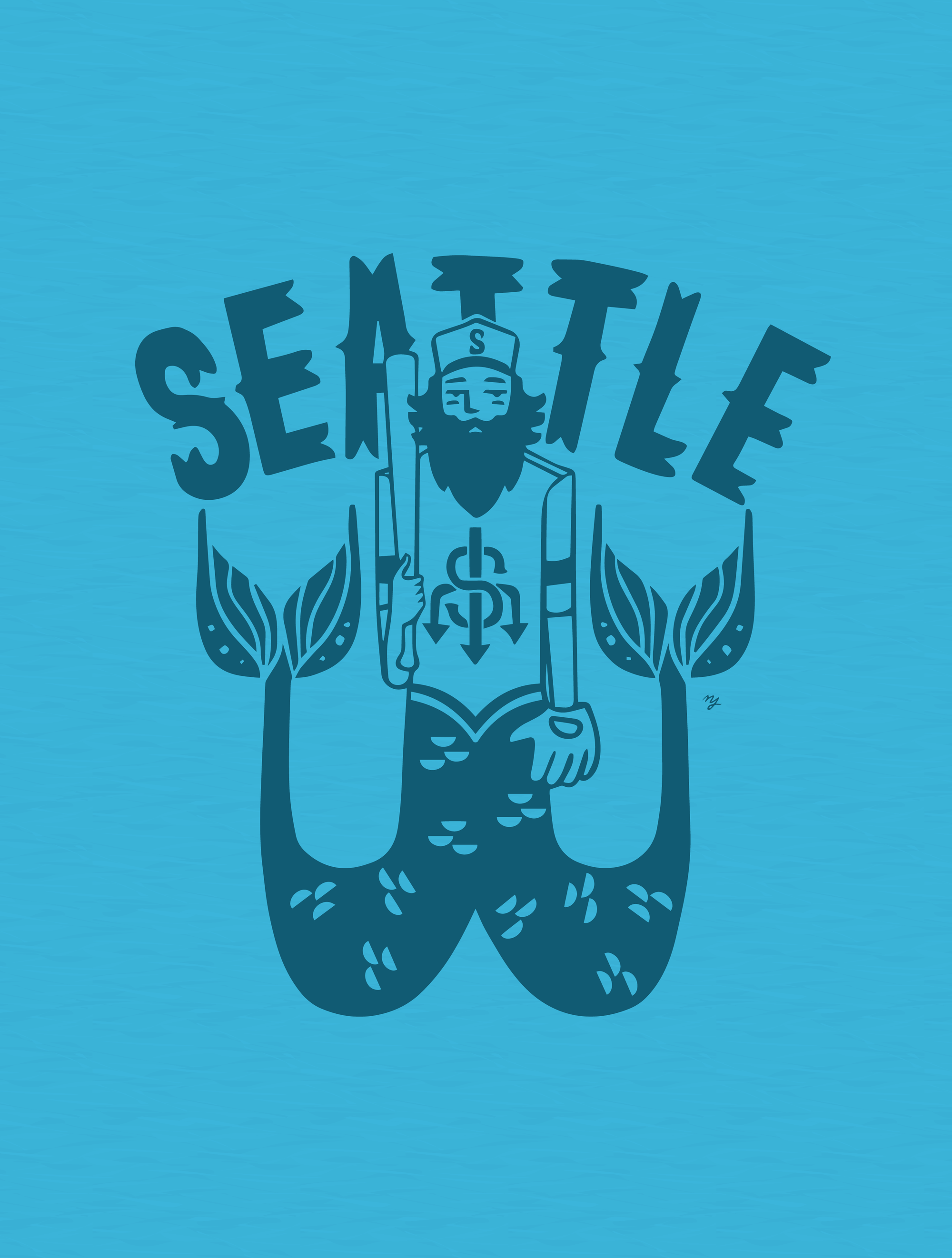 Seattle Triton · Racerback Tank