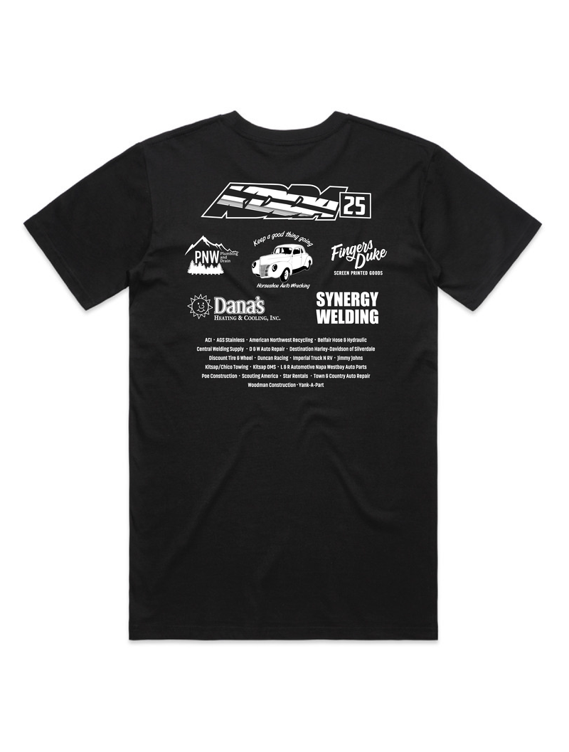 Kitsap Destruction Derby · 2025 Sponsor Tee