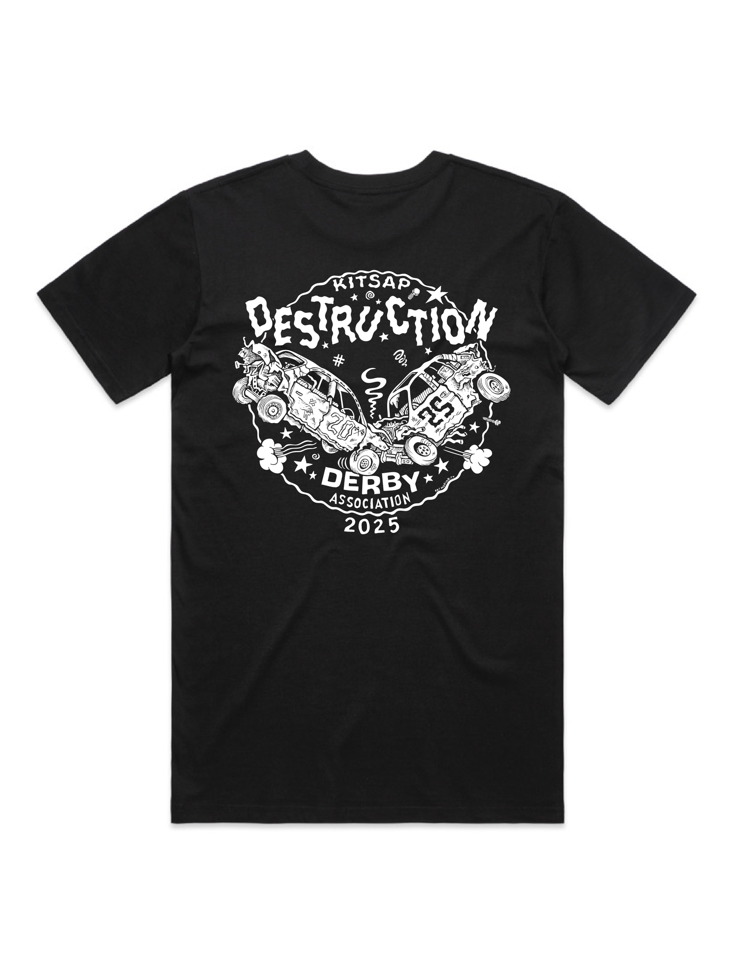 Kitsap Destruction Derby · 2025 Tee – BremBuilt