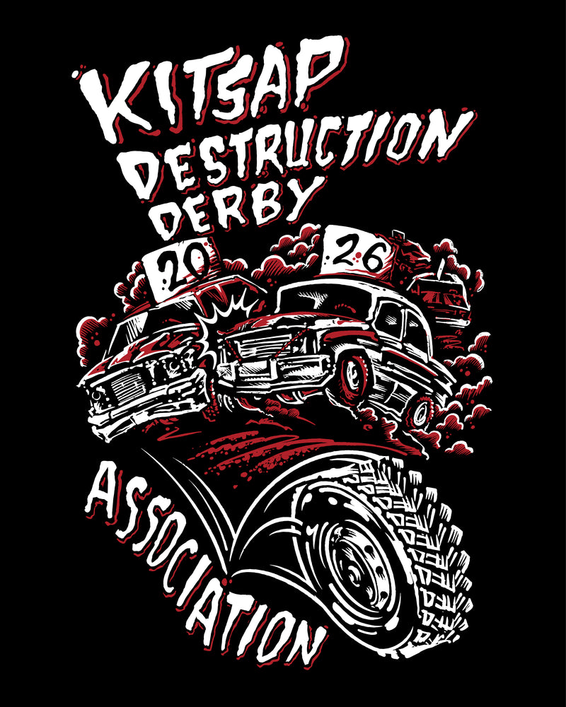 Kitsap Destruction Derby · 2026 Tee