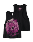 Space Cat · Racerback Crop Tank