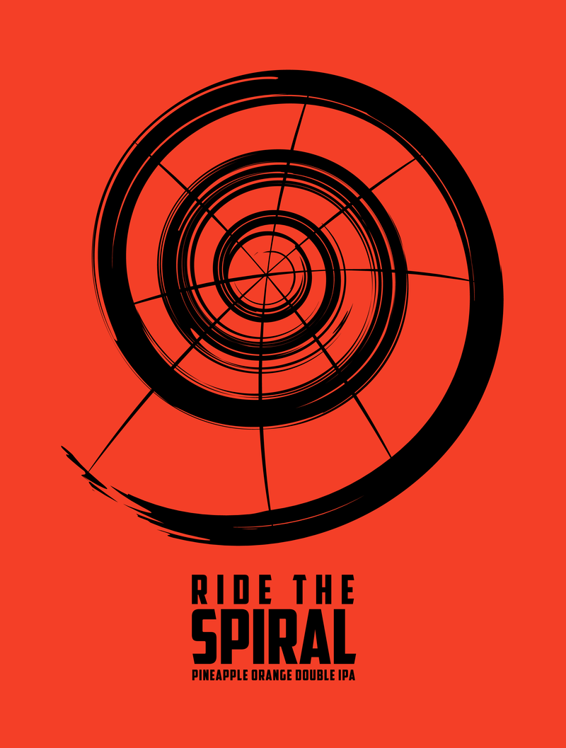 Silver City Brewery · Ride The Spiral Tee