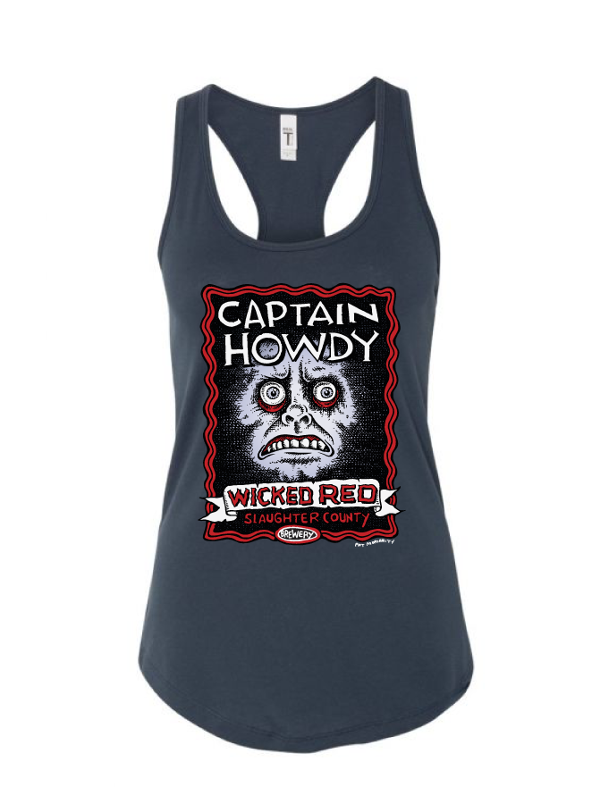 Captain Howdy · Racerback Tank