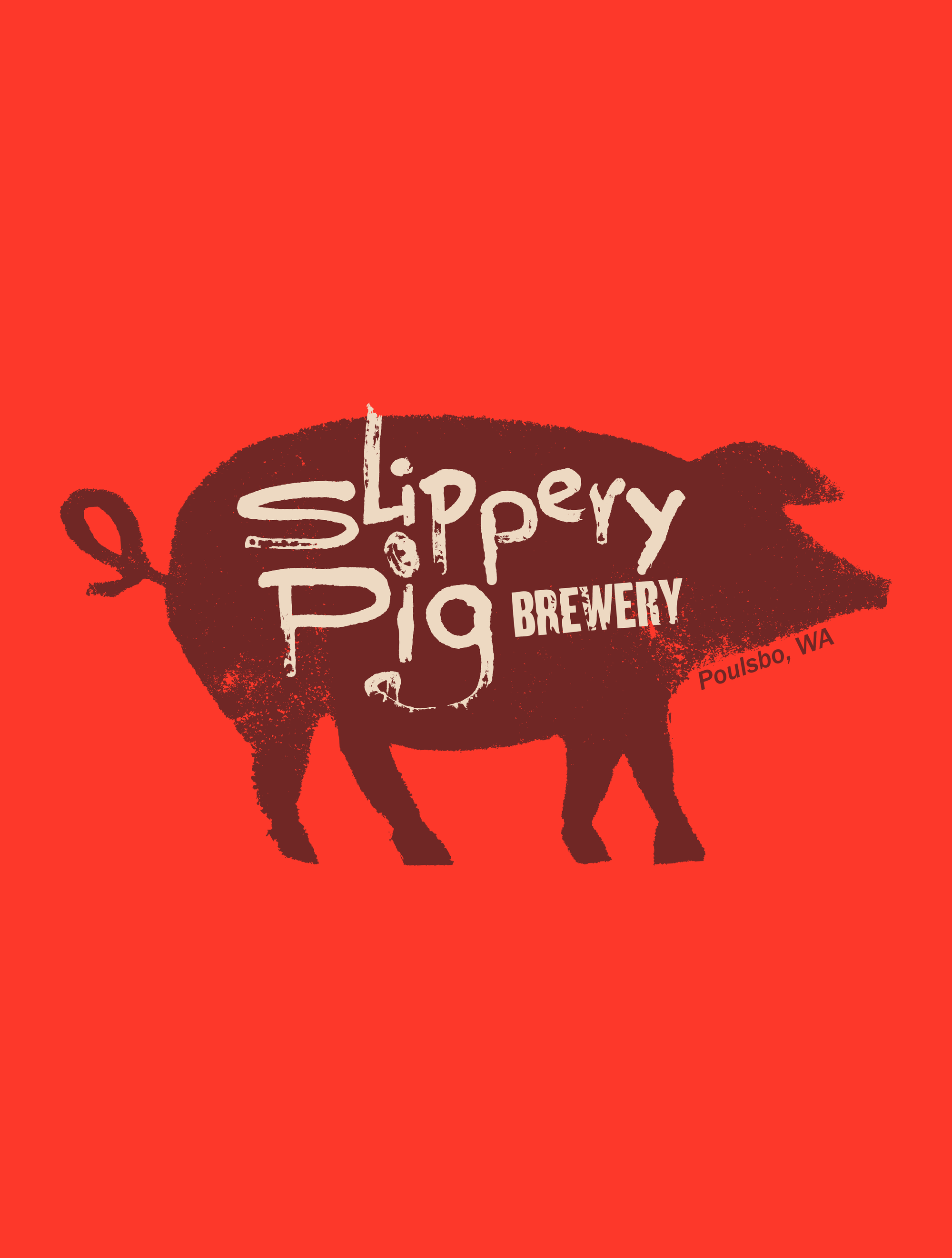 Slippery Pig · Logo Tee