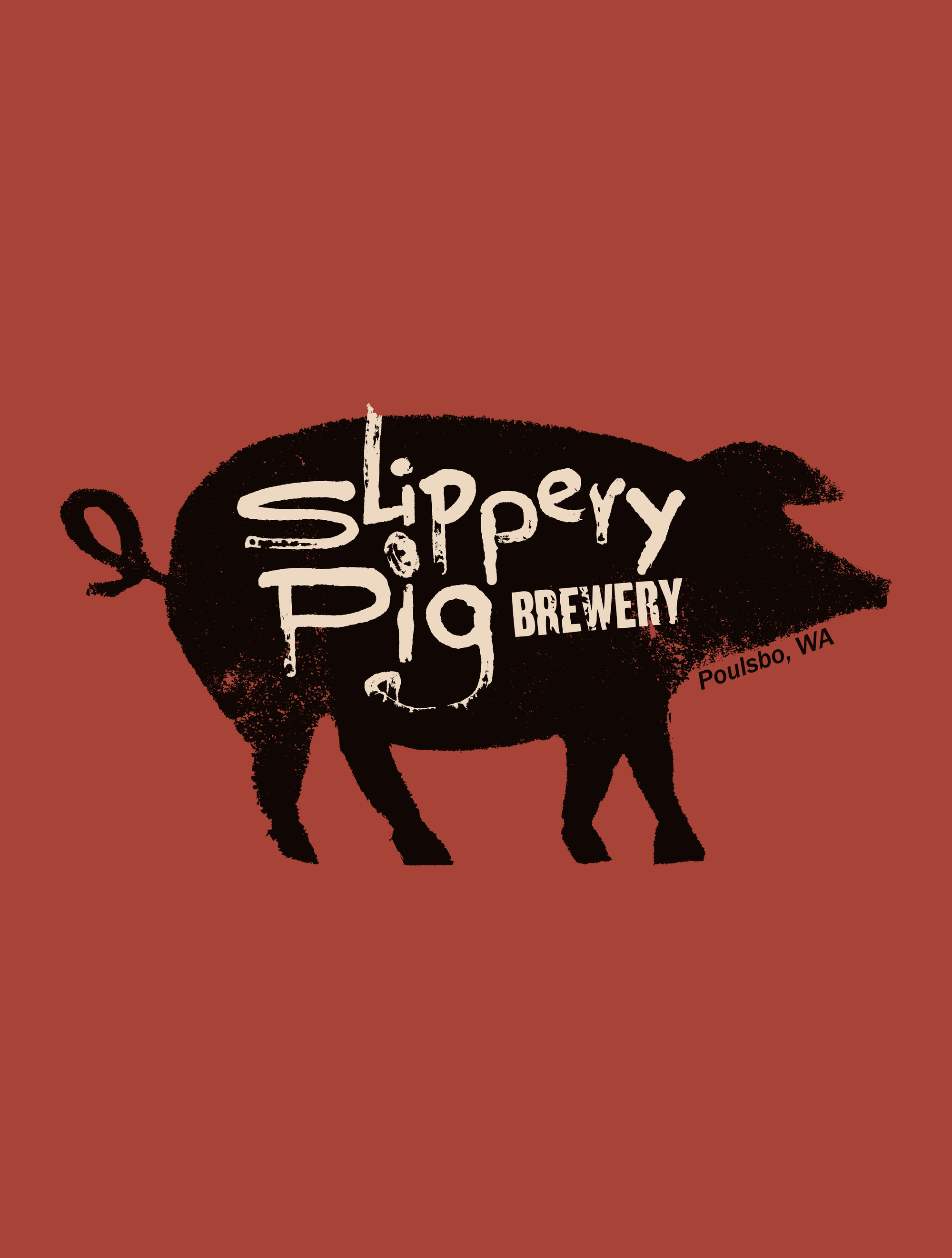 Slippery Pig · Logo Tee