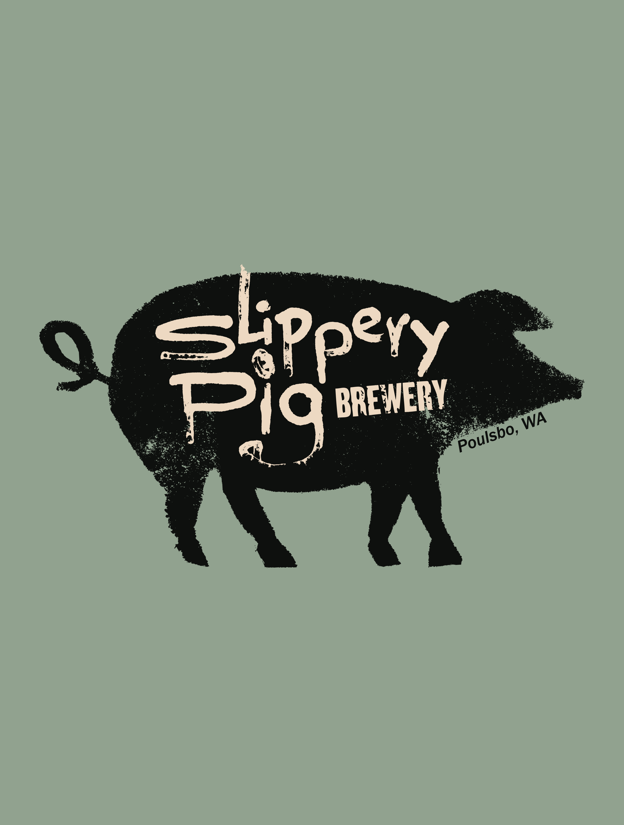 Slippery Pig · Logo Tee