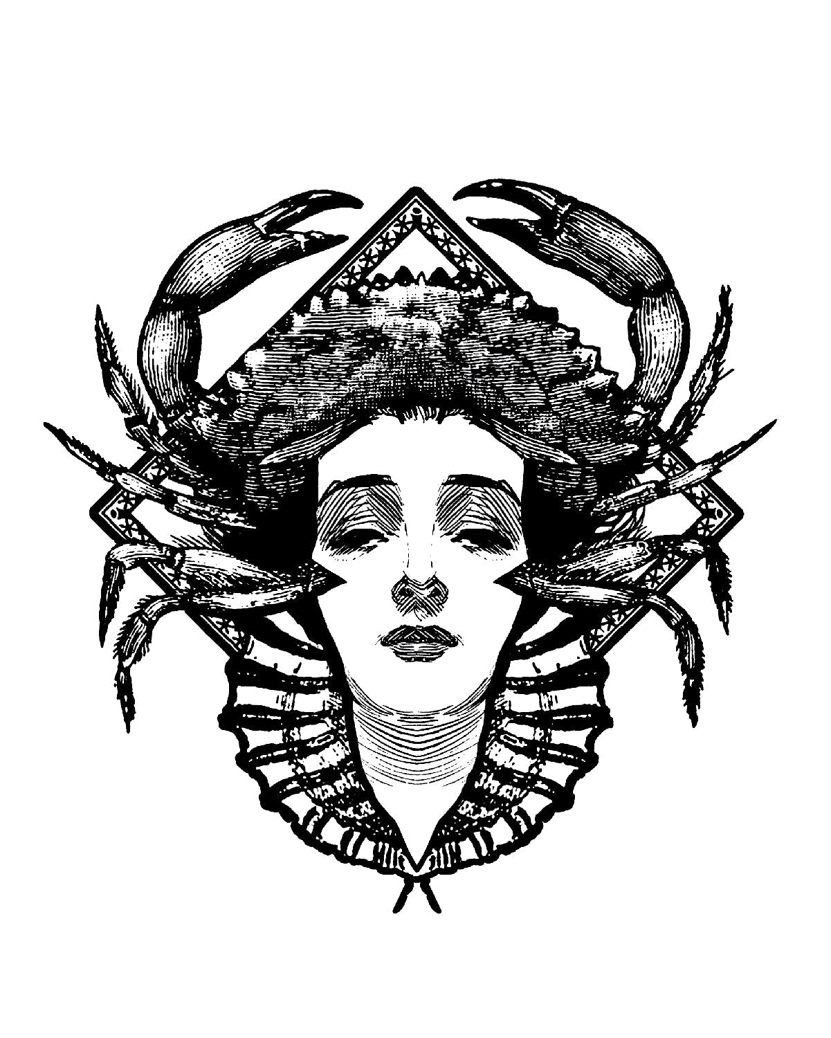 Carcinus · Art Print