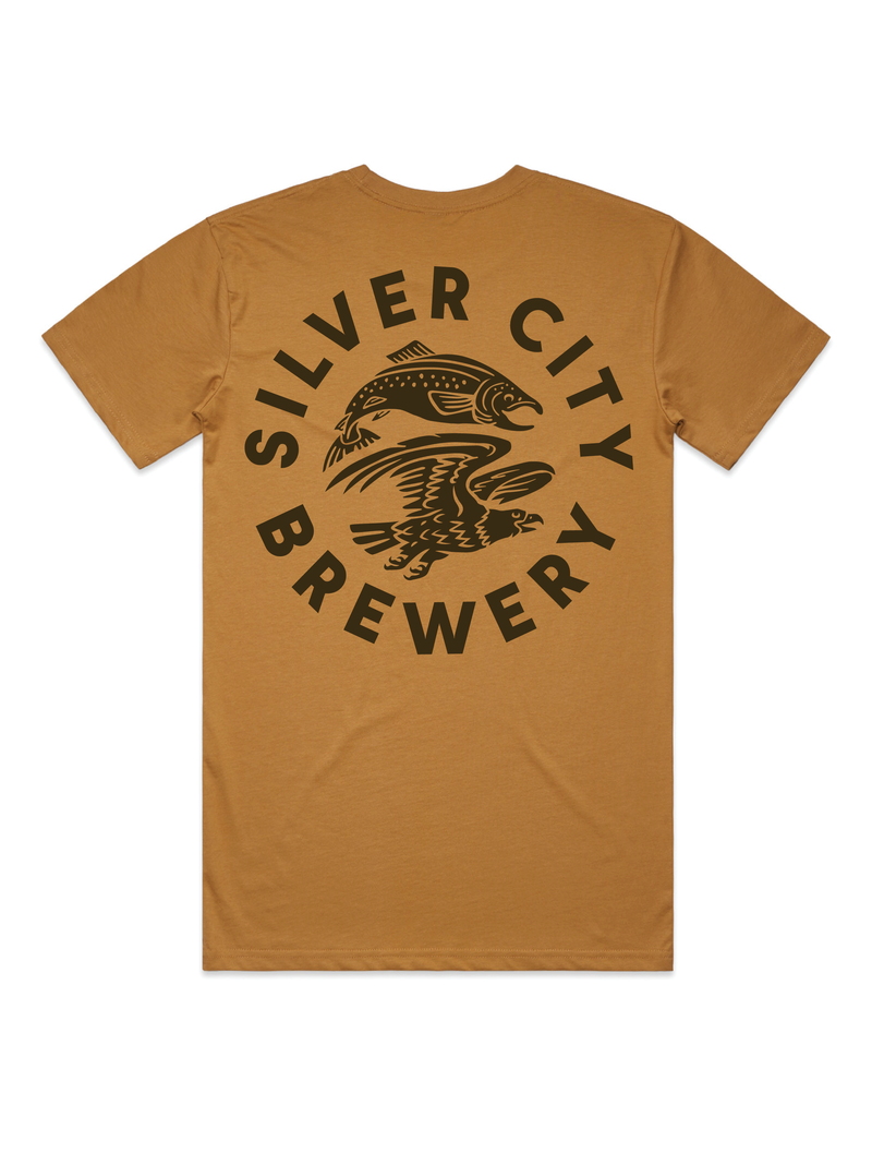 Silver City Brewery · Sea & Sky Badge Tee