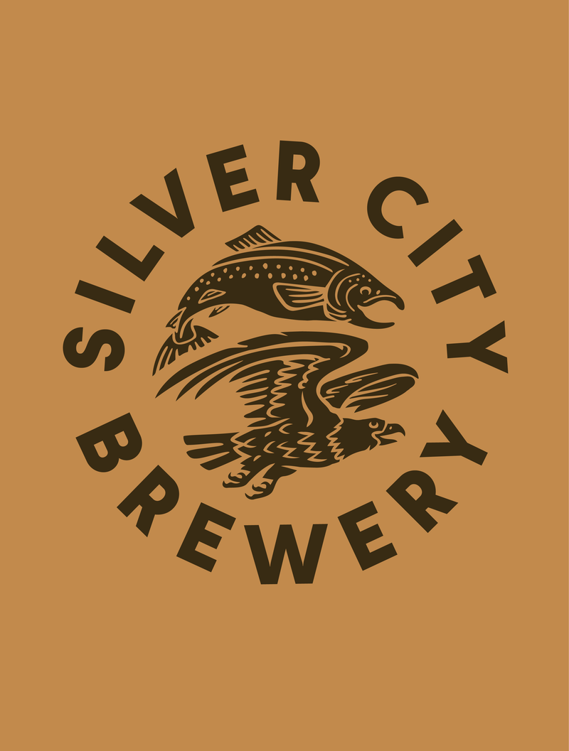 Silver City Brewery · Sea & Sky Badge Tee