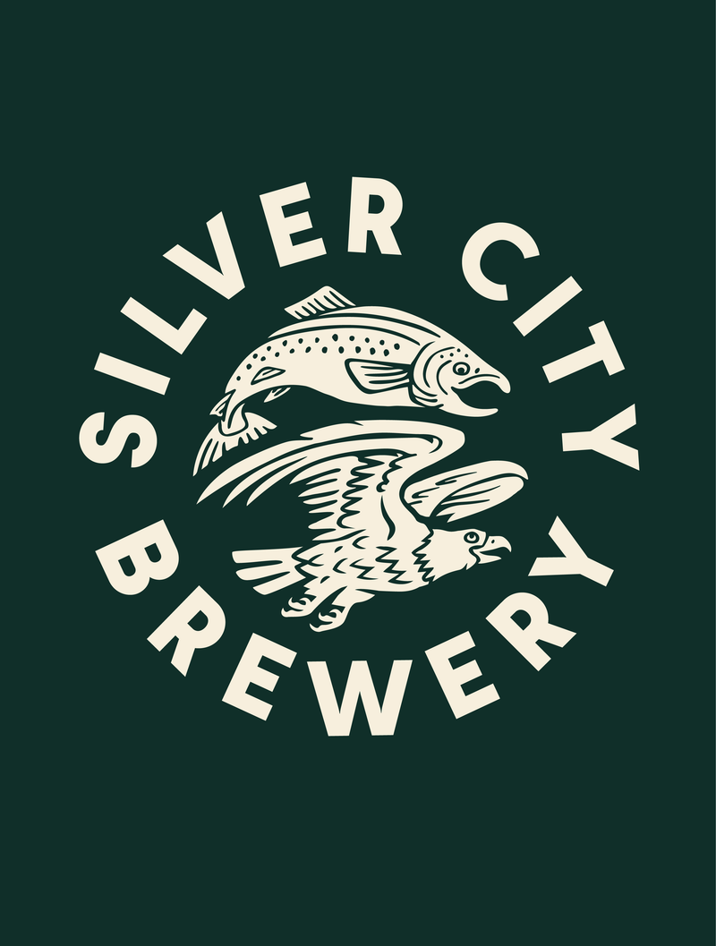 Silver City Brewery · Sea & Sky Badge Tee