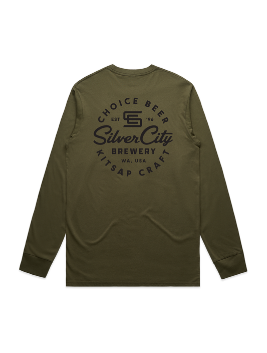 Silver City Brewery · Army Long Sleeve Tee