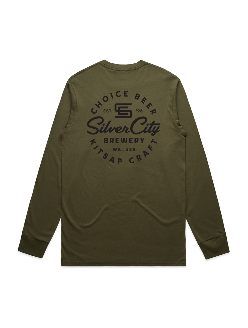 Silver City Brewery · Army Long Sleeve Tee