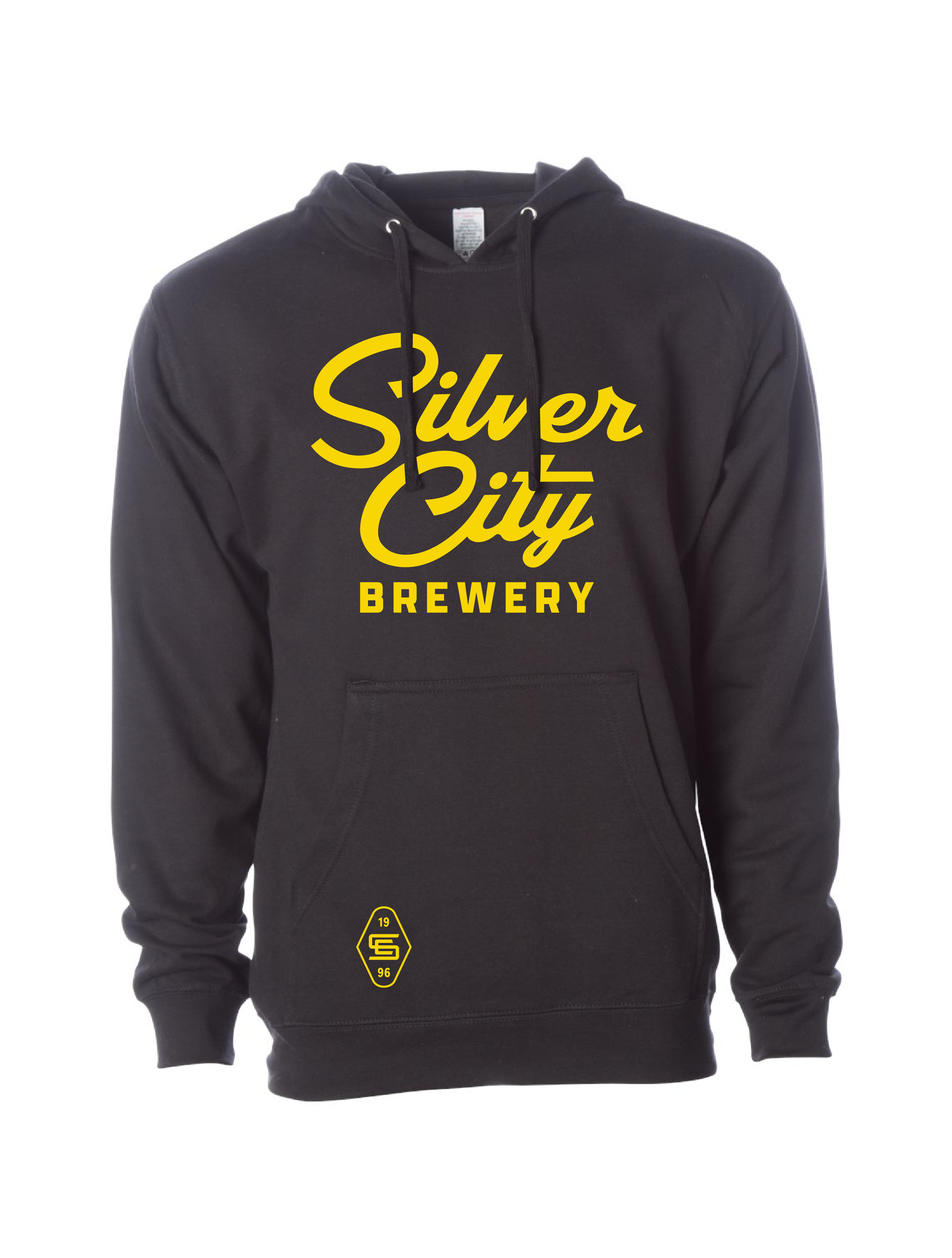 Silver City Brewery · Black Pullover Hoodie
