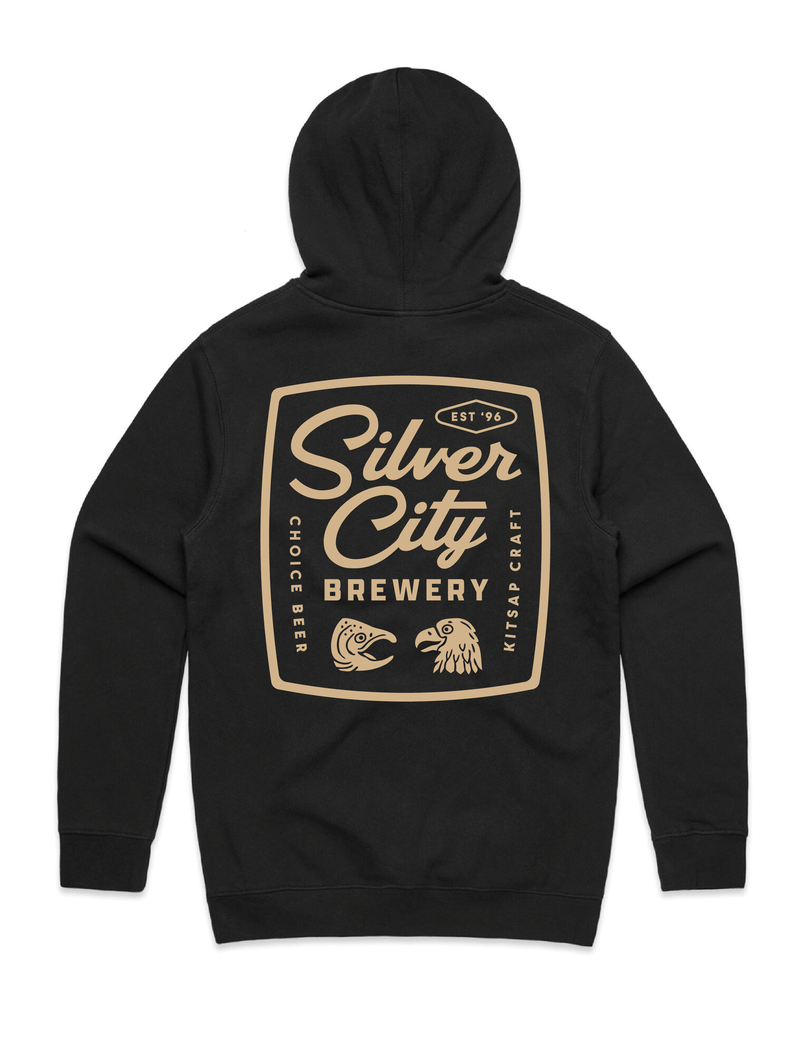 Silver City Brewery · Container · Black Pullover Hoodie
