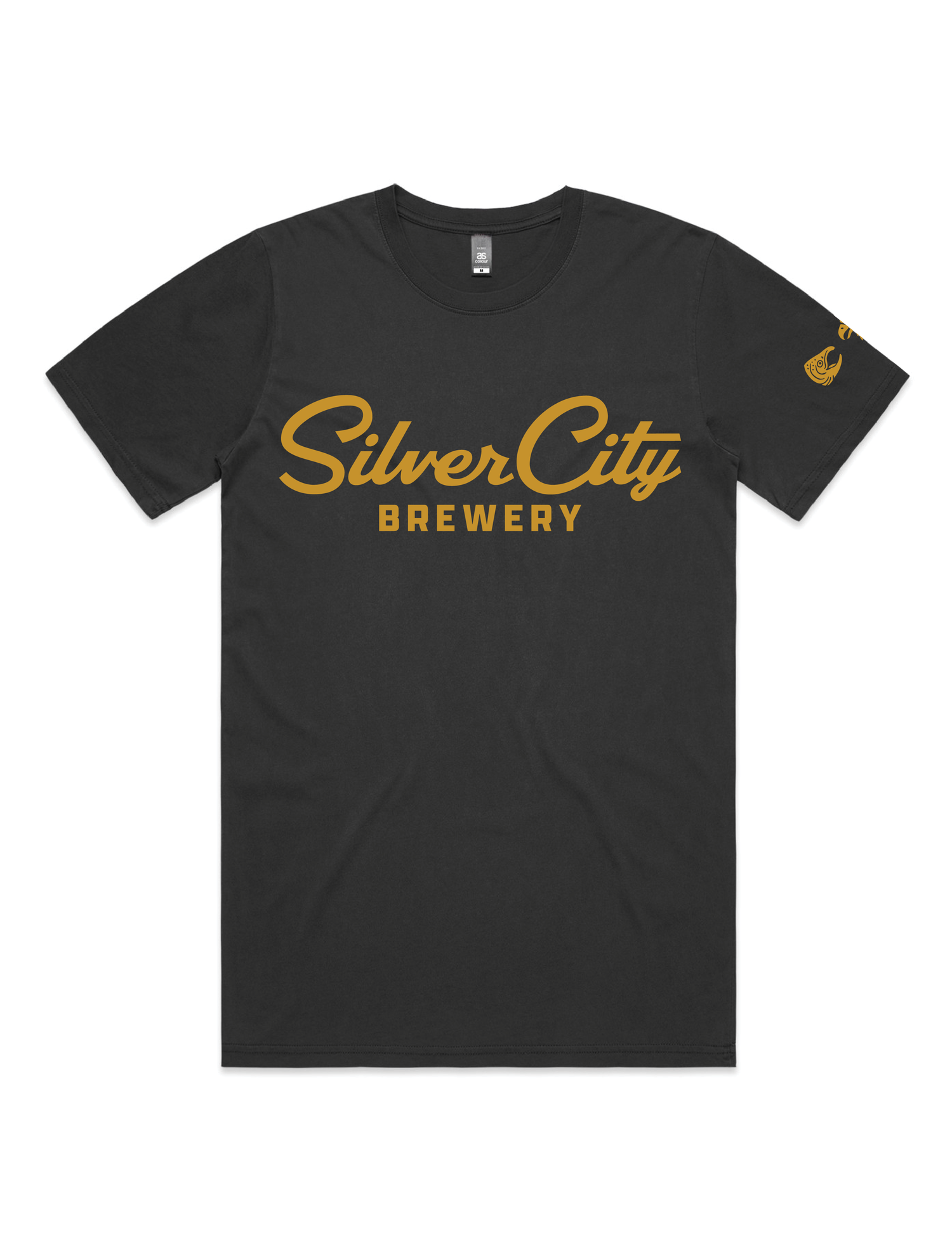 Silver City Brewery · Faded Black Tee