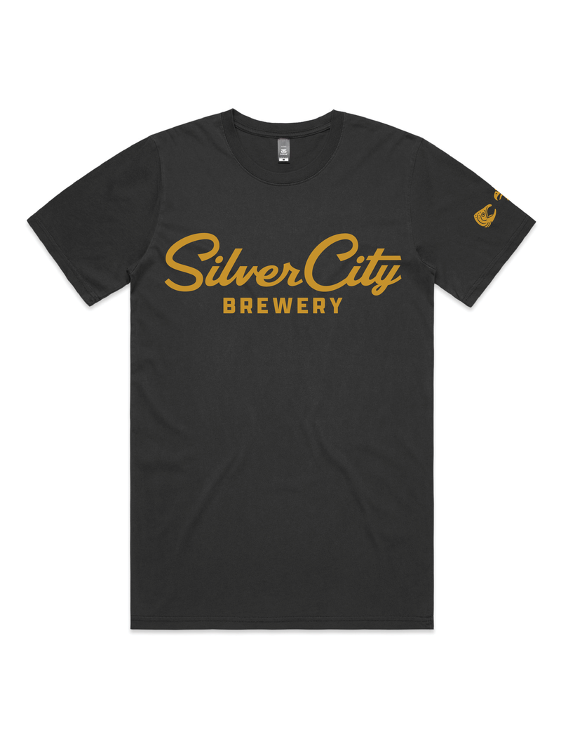 Silver City Brewery · Faded Black Tee