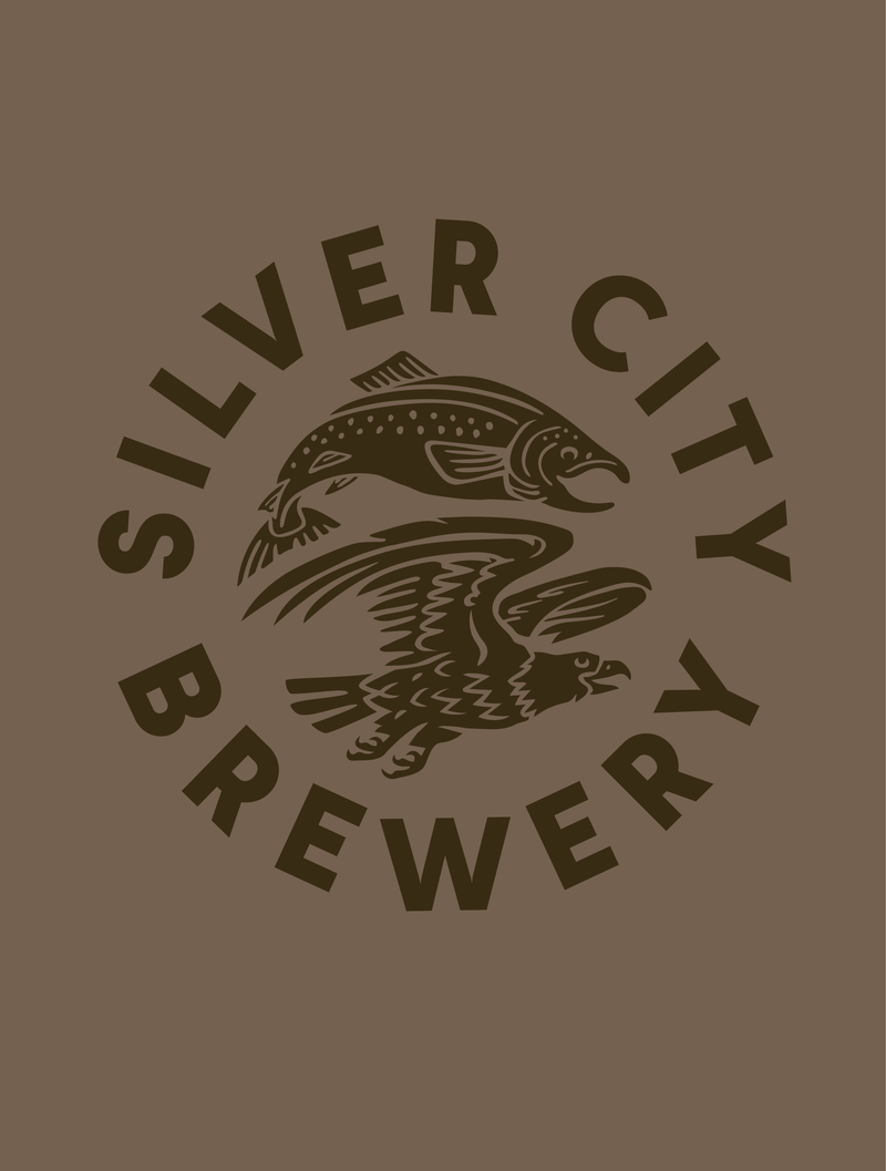 Silver City Brewery · Sea & Sky · Walnut Pullover Hoodie