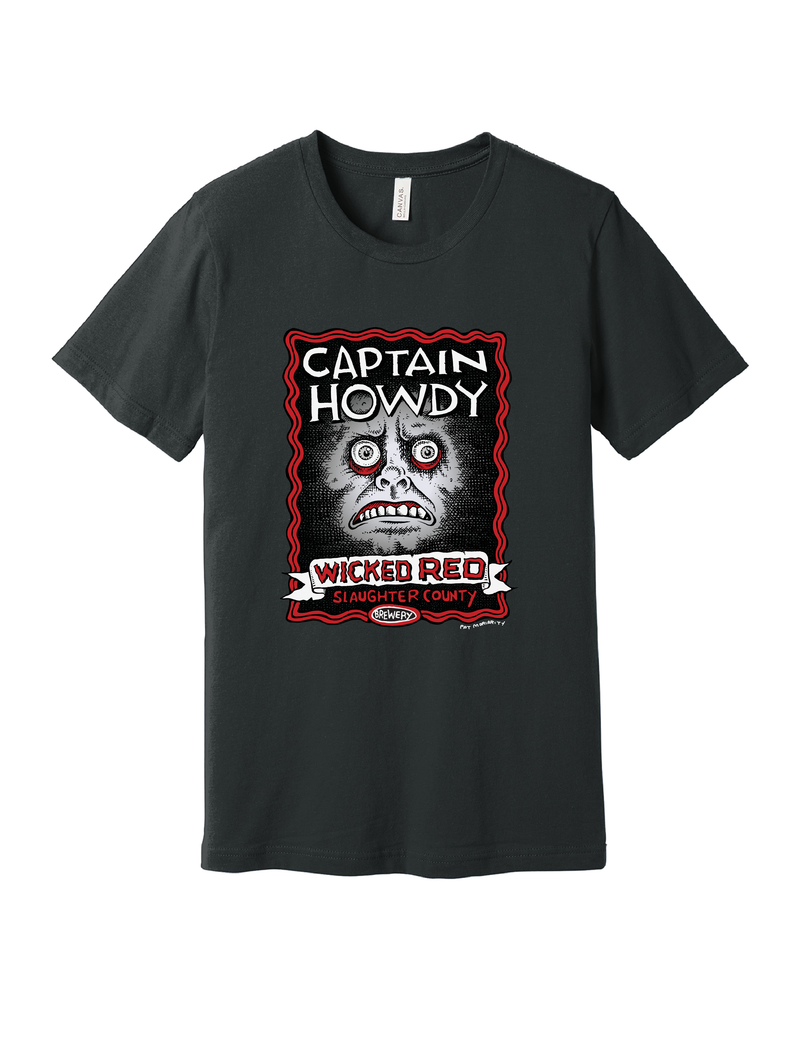Captain Howdy · Dark Grey T-Shirt
