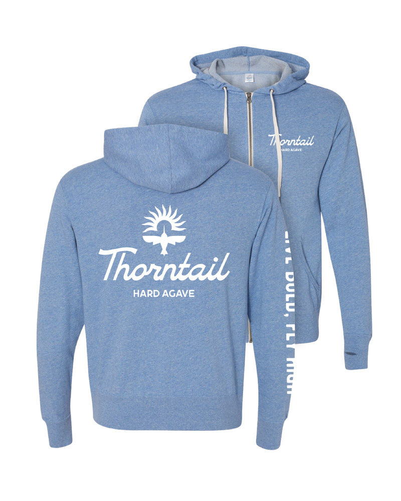 Thorntail Hard Agave · Zip-Up Hoodie