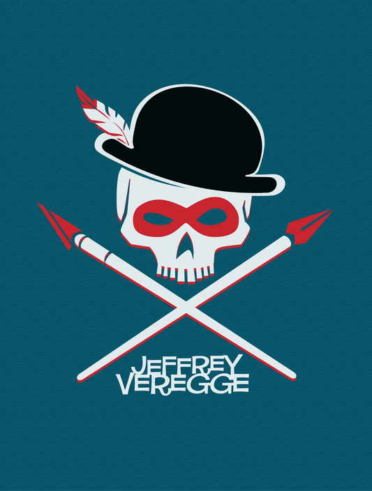 Jeffrey Veregge Logo · Deep Teal T-Shirt