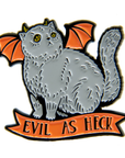Evil As Heck · Enamel Pin
