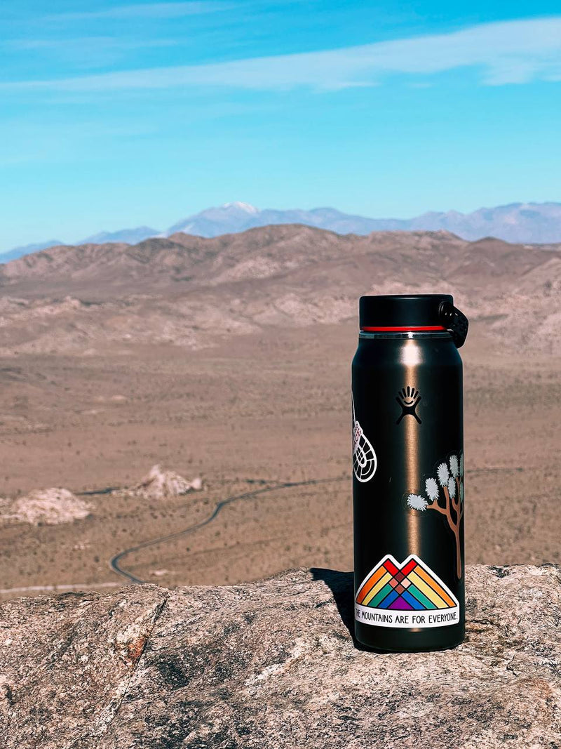 The Mountains are for everyone Sticker