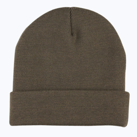 Mount Rainier Nat Park Patch Recycled Beanie - Olive