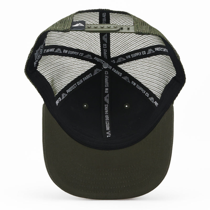 Mount Rainier National Park Est 1899 Trucker Cap